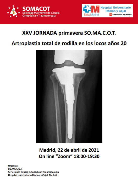 XXV JORNADA DE PRIMAVERA SO.MA.C.O.T. 2021