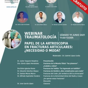 SETLA SEXTO WEBINAR SOBRE TRAUMATOLOGÍA