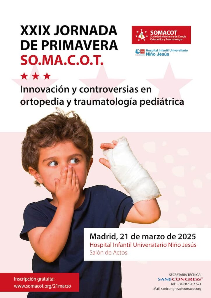 Jornada Primavera SOMACOT 2025: 21 marzo 2025